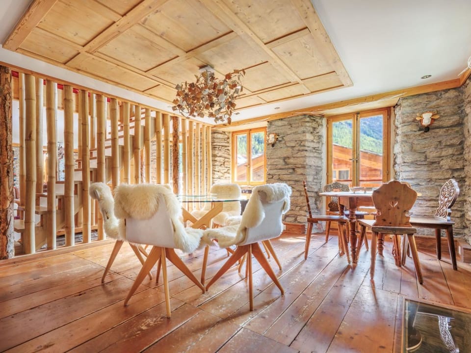 Stegmatte Triplex Appartement/Fewo 8-Bettwohnung Apartment in Saas-Fee
