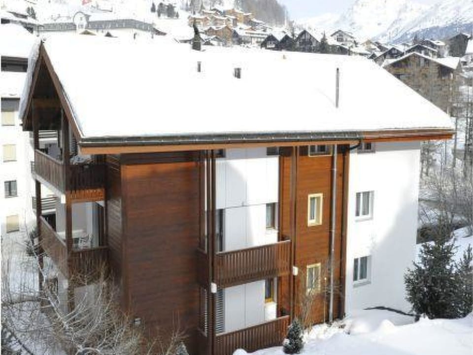 Amasaas Appartement/Fewo, Dusche und Bad, WC, 3 Schlafräume 7-Bettwohnung Nr. 3 Apartment in Saas-Fee