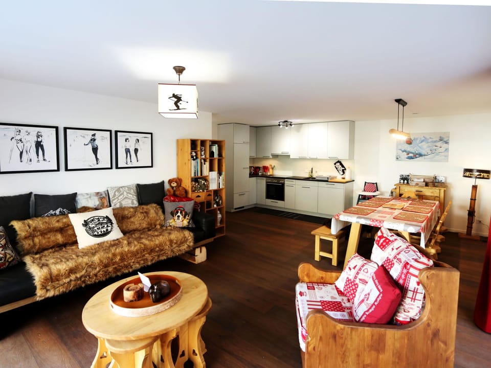 Perrine Garden Appartement/Fewo 5-Bettwohnung Apartment in Saas-Fee