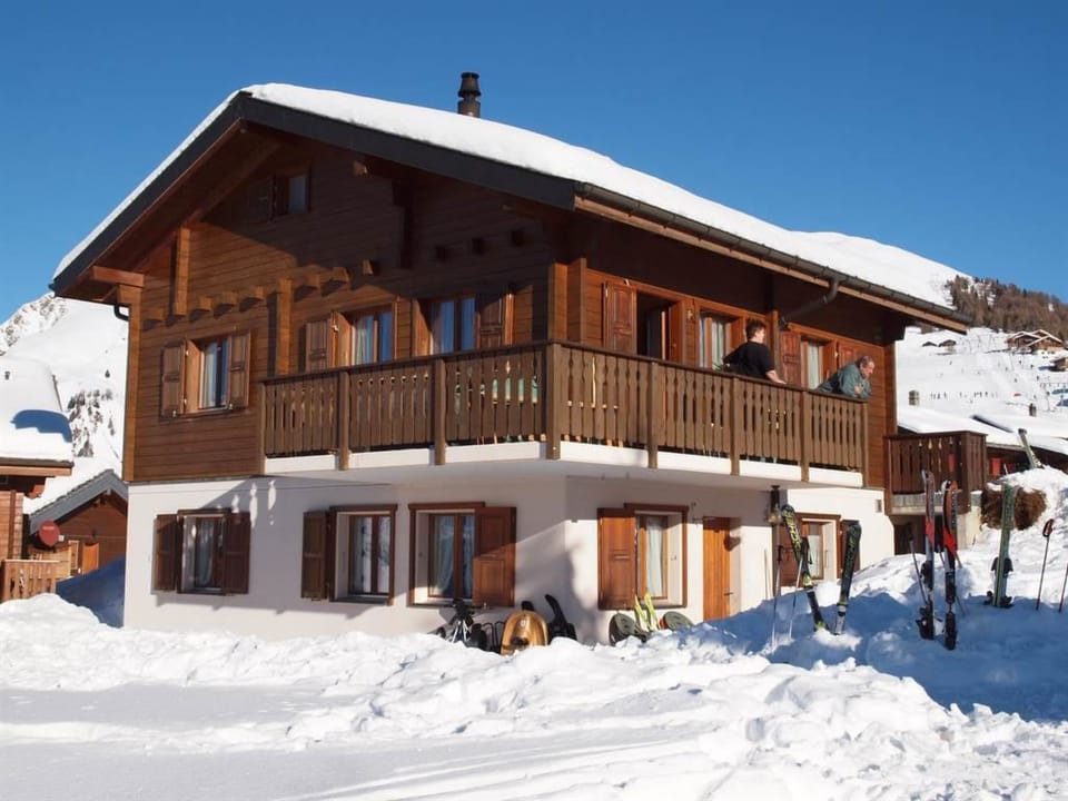 Chalet Silberdistel Appartement/Fewo, Dusche, WC 6-Bettwohnung Apartment in Canton of Valais