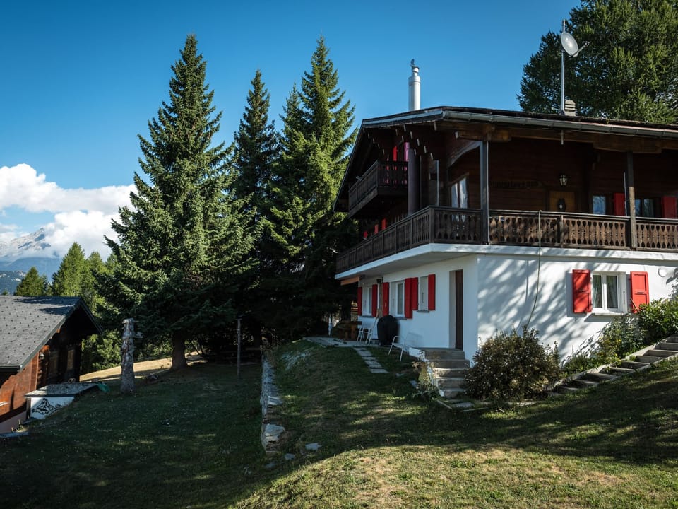 Chalet Sunnuterrasse Appartement/Fewo, Dusche, WC 4-Zimmerwohnung Dusche, WC Apartment in Canton of Valais