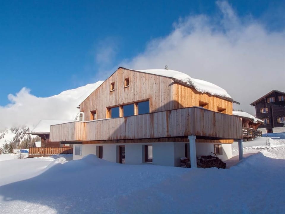 Chalet Bergfink 4-Bettwohnung, Dusche, WC 4-Bettwohnung Apartment in Canton of Valais