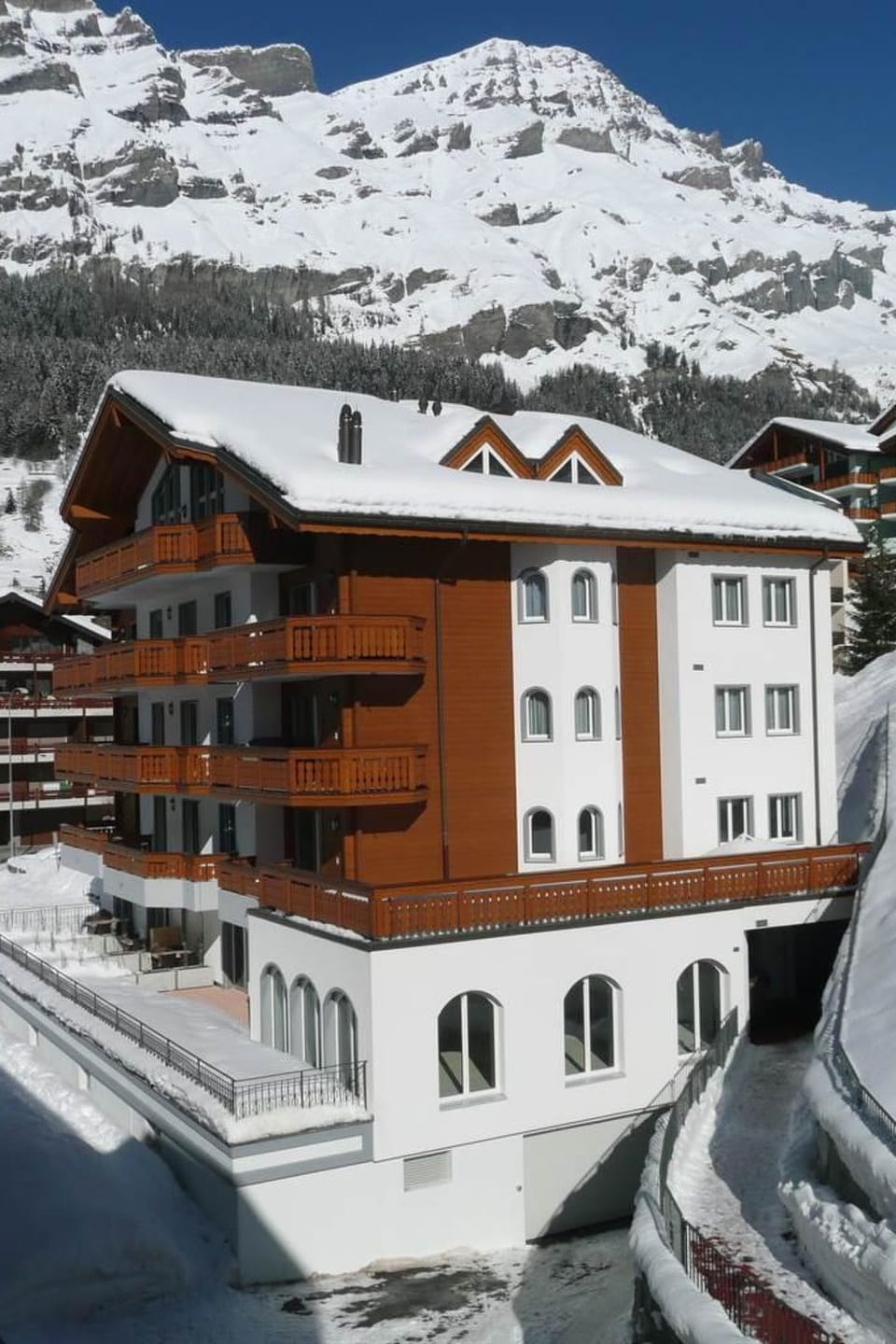 Residenz Iris Leukerbad # 4-bed apartment, Dusche und Bad, WC 3-Zimmer-/4-Bettwo Apartment in Canton of Valais