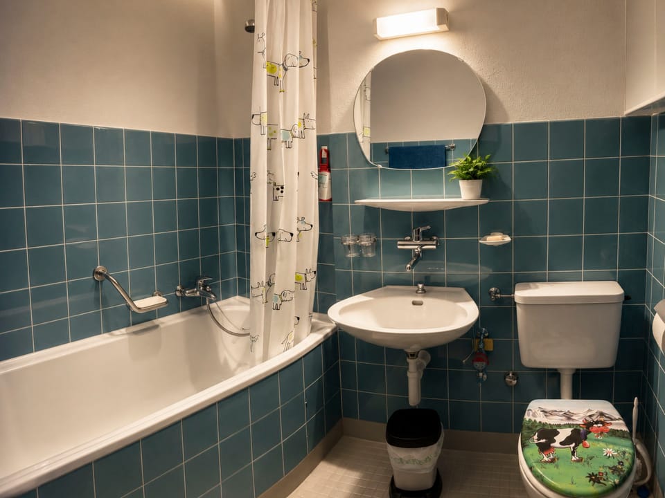 Residenz Siesta Leukerbad # 4-bed apartment, Bad, WC Apartment in Canton of Valais
