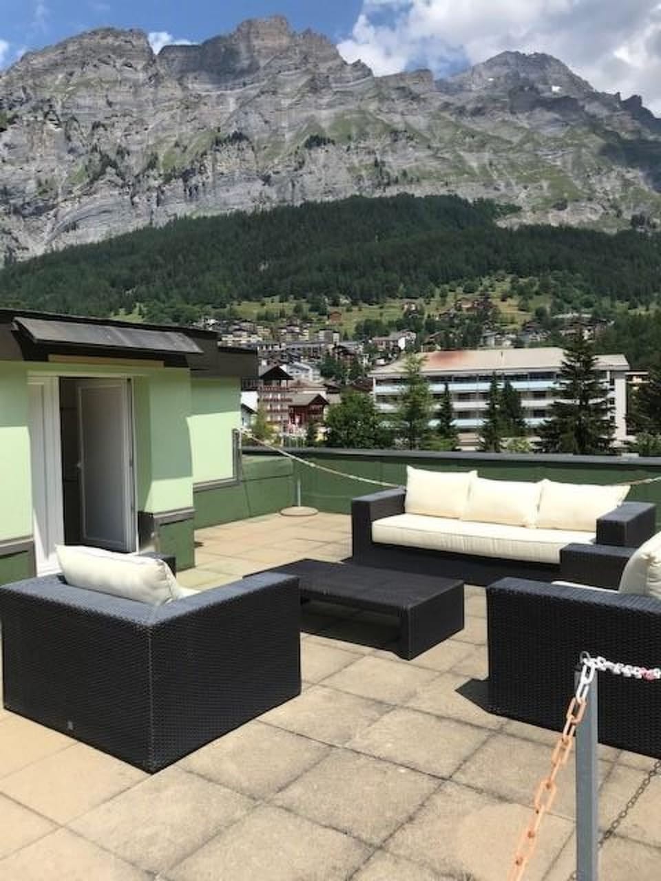 Matterhof Leukerbad # 4-bed apartment, Dusche, WC 3-Zimmer-/4-Bettwohnung, Matte Apartment in Canton of Valais