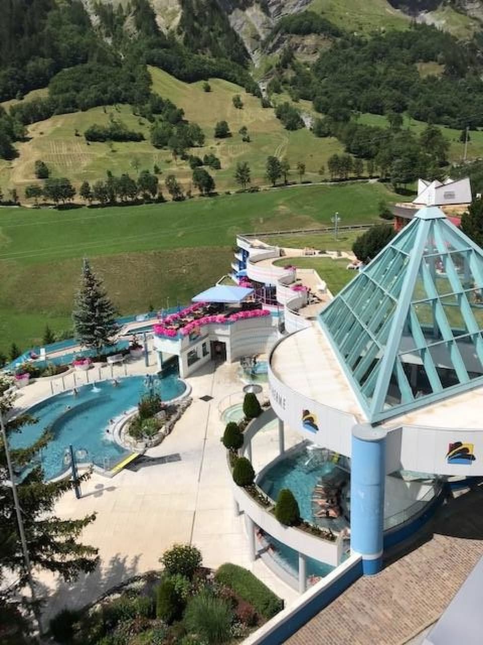 Matterhof Leukerbad # 4-bed apartment, Bad, WC 2-Zimmer-/4-Bettwohnung, Matterho Apartment in Canton of Valais