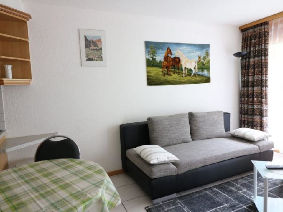 Adlerhorst Leukerbad # 2-bed apartment, Dusche, WC Apartment in Canton of Valais