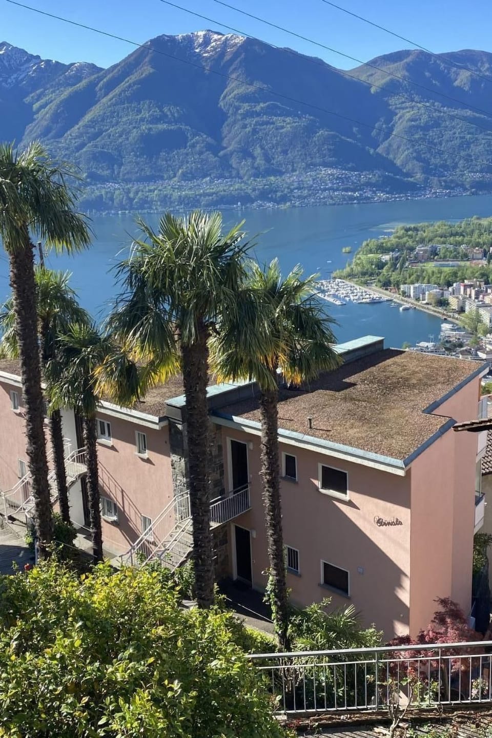 Panoramawohnung Orselina Locarno Apartment in Locarno