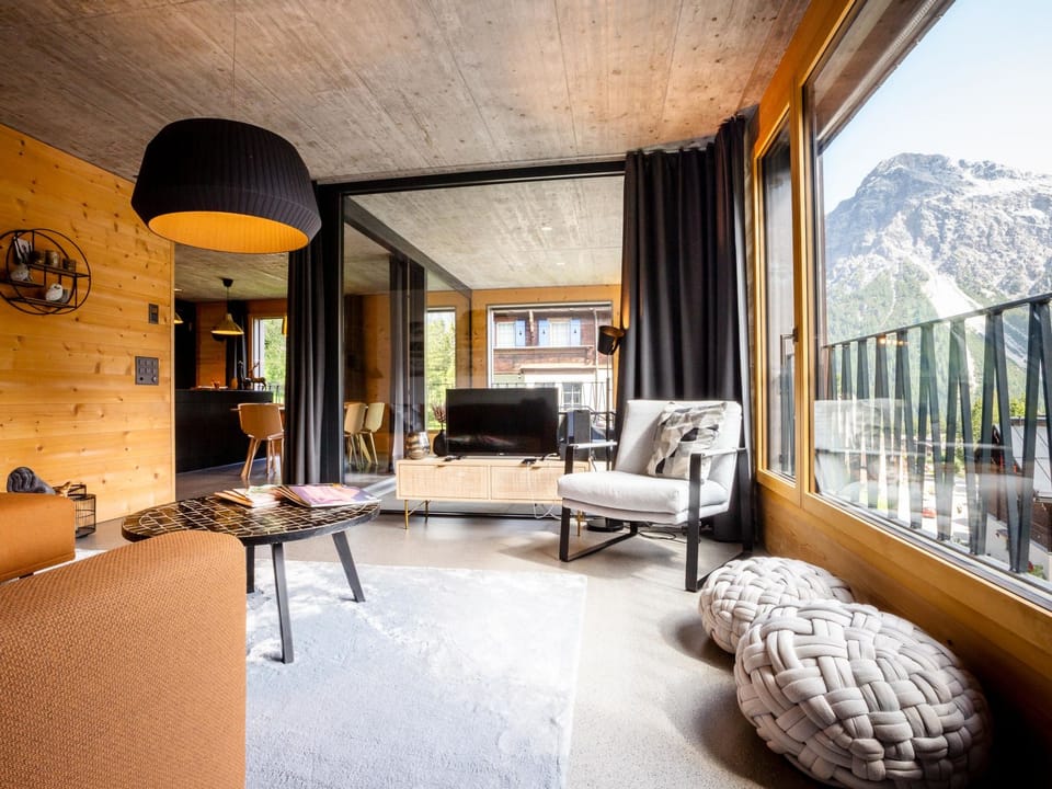 Appartement/Fewo, Dusche oder Bad, WC, 4-Bettwohnu Apartment in Arosa