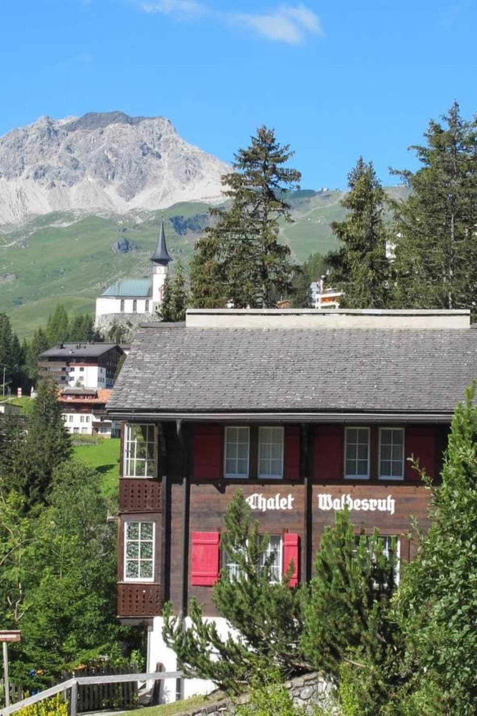 Chalet Waldesruh (3 ZWhg.) 4-Bettwohnung Apartment in Arosa