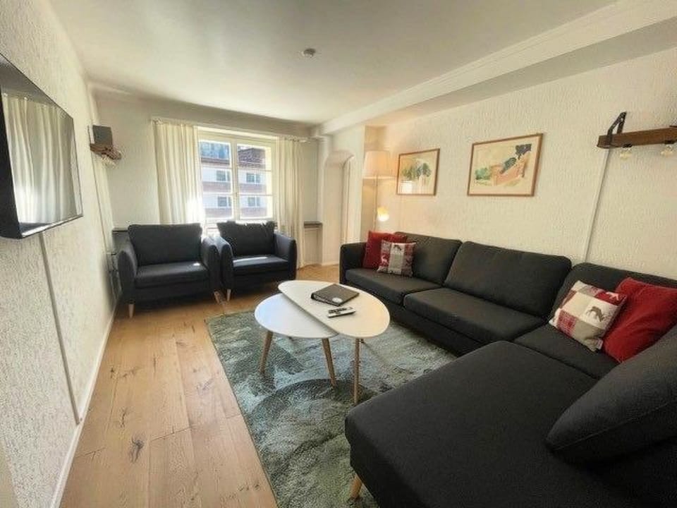 Pradella Garten Apartment in Arosa