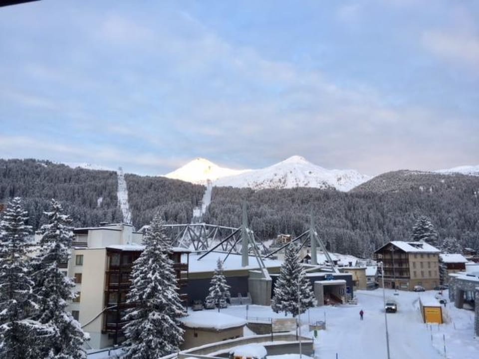 Weisshornblick, Sandhubel Appartement/Fewo, Bad, WC, Bergseite Appartement/Fewo Apartment in Arosa