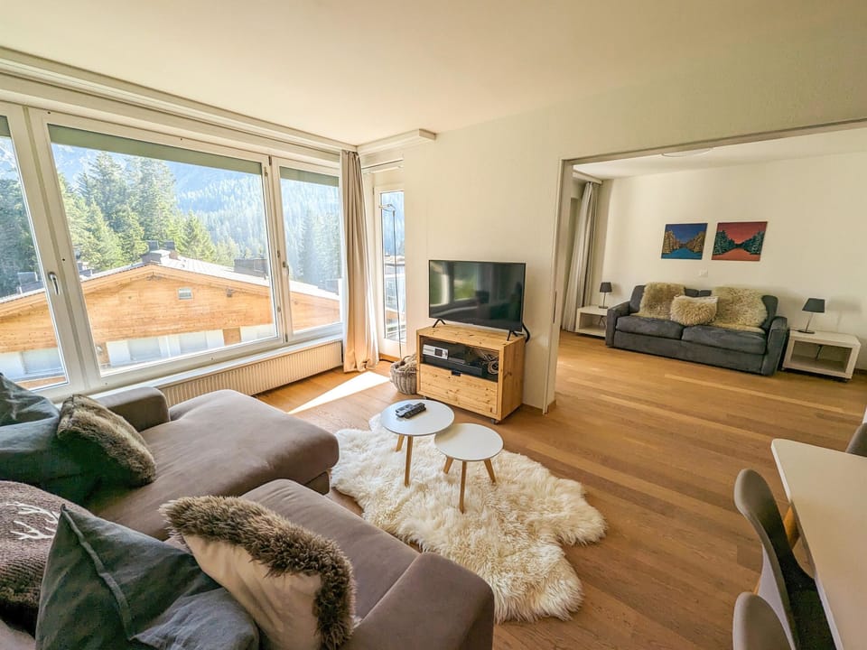 Appartement/Fewo, Dusche, WC, 6-Bettwohnung Apartment in Arosa