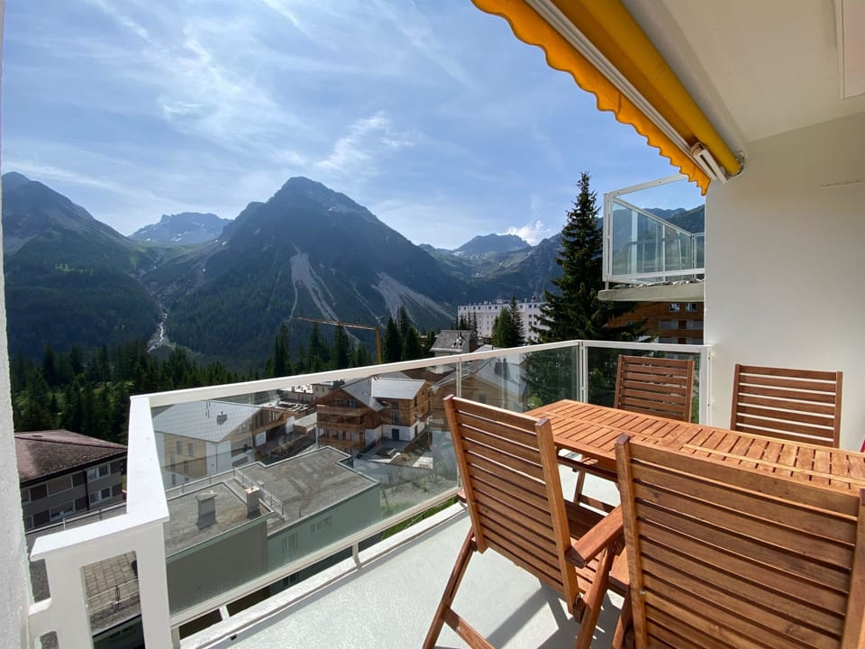 Appartement/Fewo, Dusche oder Bad, WC, 4-Bettwohnu Apartment in Arosa