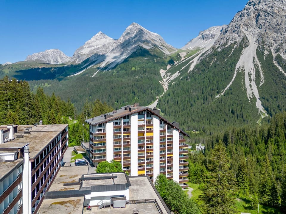 Rothornblick 65 by Arosa Holiday Appartement/Fewo, Dusche und Bad, WC, 6-Bettwoh Apartment in Arosa