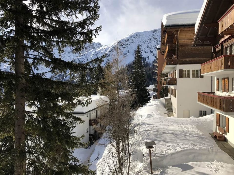 App./Fewo, Dusche & Bad, WC, 6-Bettwhg. Apartment in Arosa