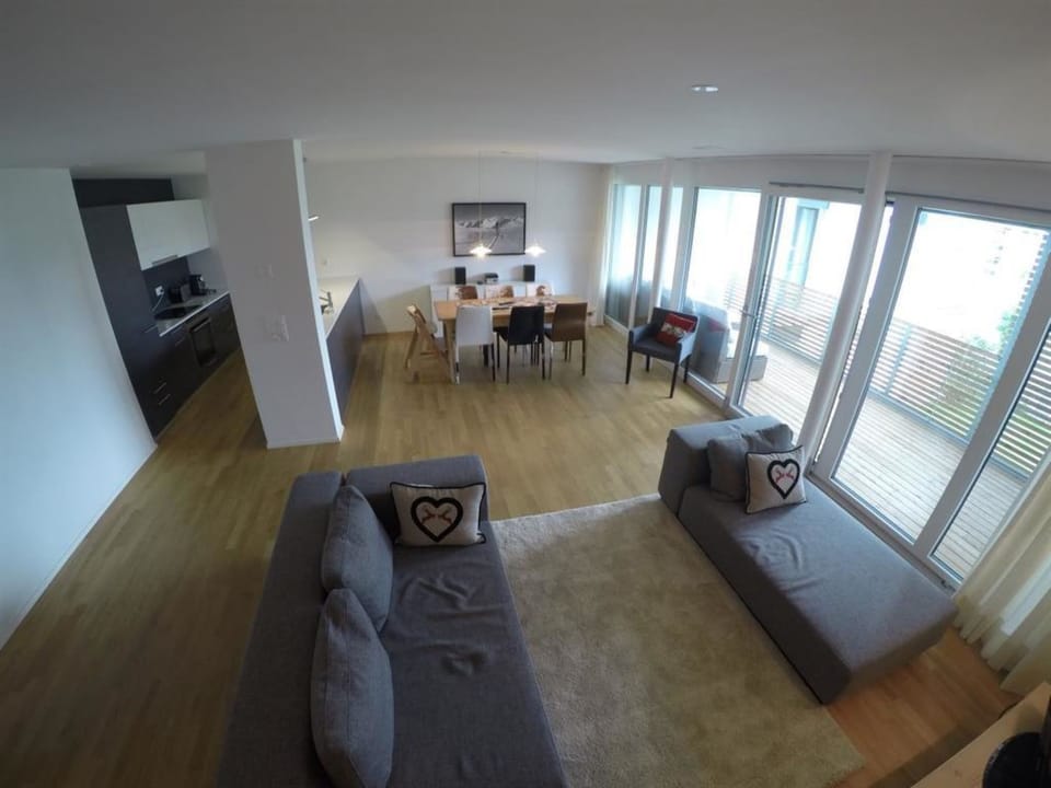 Mühlehof D4 Appartement/Fewo, Dusche oder Bad, WC 4 1/2-Zimmerwohnung Apartment in Davos