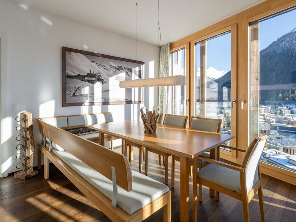 Scarlett Suot 64 Appartement/Fewo, Dusche oder Bad, WC 4-Zimmerwohnung Apartment in Davos