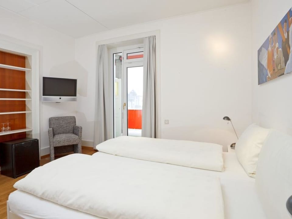 Ferienwohnung Hotel National Appartement/Fewo, Dusche oder Bad, WC Apartment in Davos