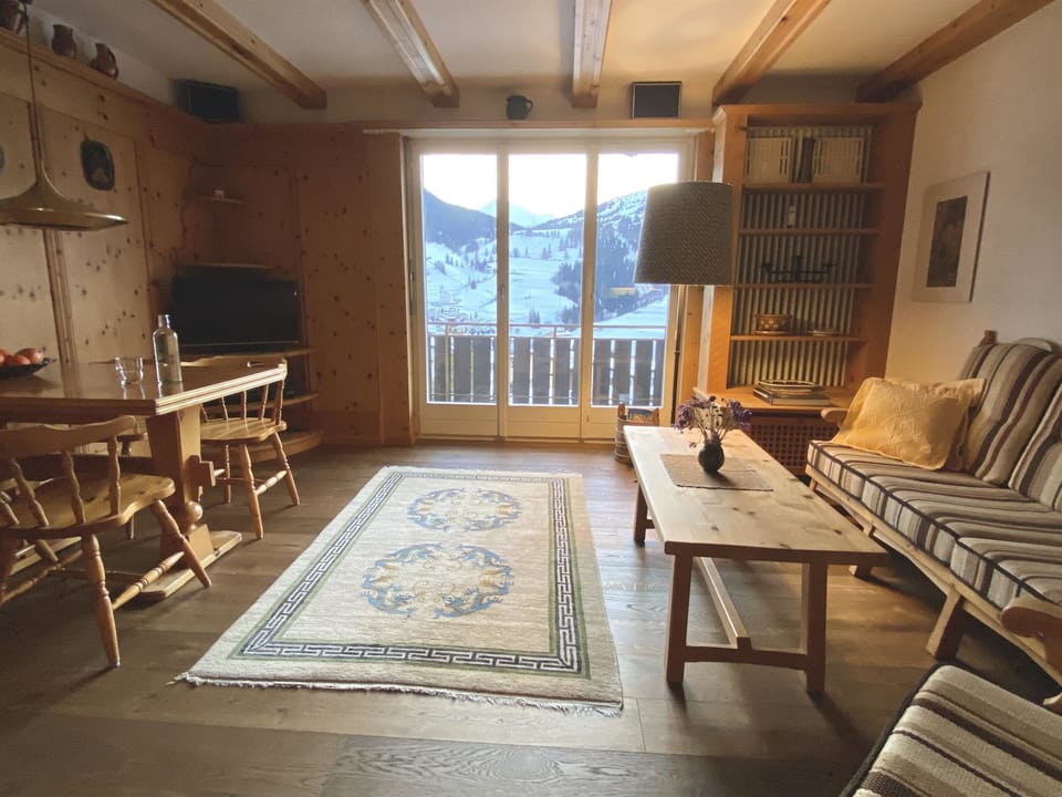 Tga Rundigna Appartement/Fewo, Dusche oder Bad, WC, 2 Schlafräume Apartment in Canton of Grisons