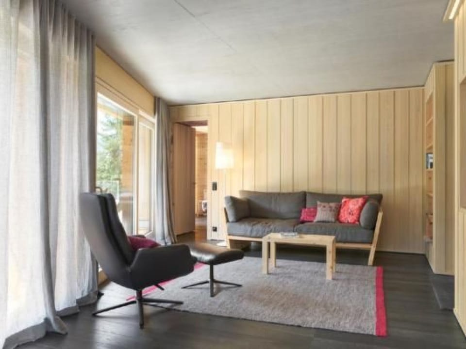 Alpine Lodge 4-Bett-Wohnung - Chesa a la Punt Apartment in Samedan