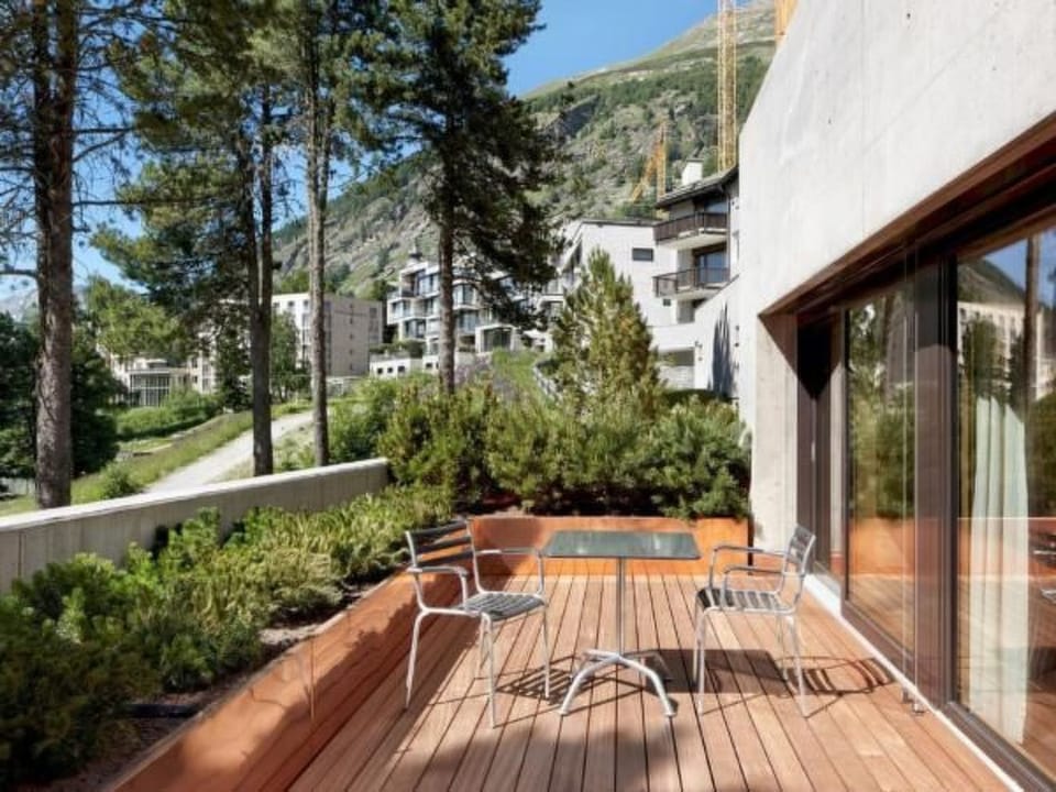 Alpine Lodge 2-Bett-Wohnung Chesa al Parc /  "Be Apartment in Samedan