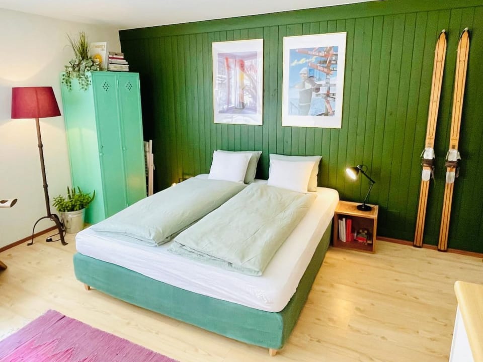 The Green Room Apartment in Saint Moritz