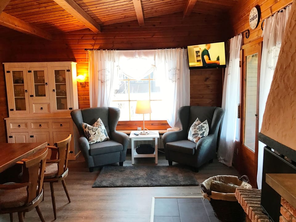 in Barbis mit Grill und Panoramablick Vacation rental in Thuringia, Germany