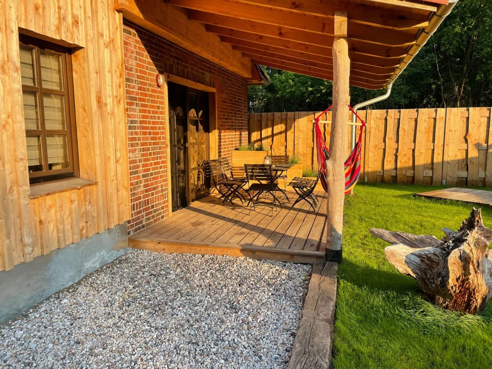 Tolles Ferienhaus in Altwarp mit Garten Vacation rental in West Pomeranian Voivodeship, Poland