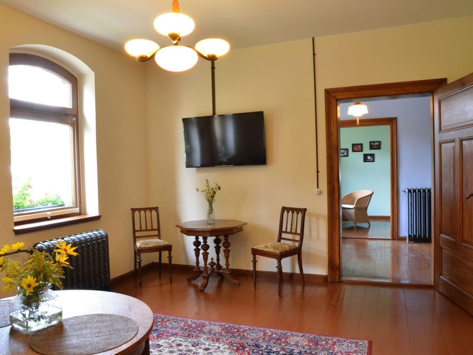 Luxuriöse Wohnung im denkmalgeschützten Bahnhof Apartment in Leipzig
