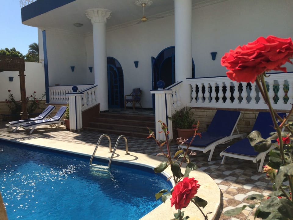 mit Pool, Garten und Dachterrasse Apartment in Luxor