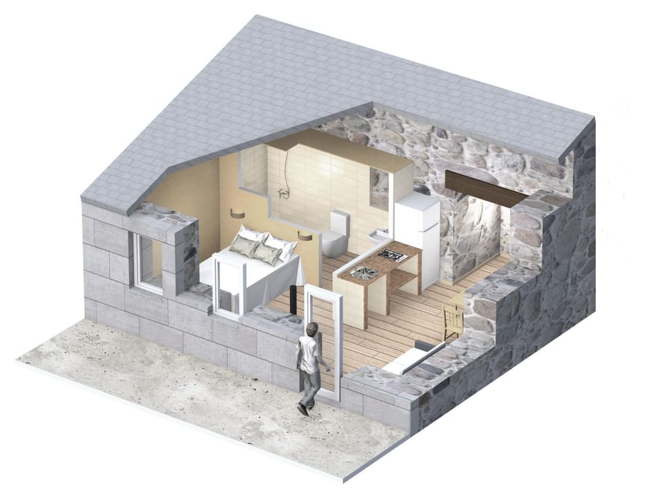 Studio-Apartment für drei Personen Apartment in Galicia