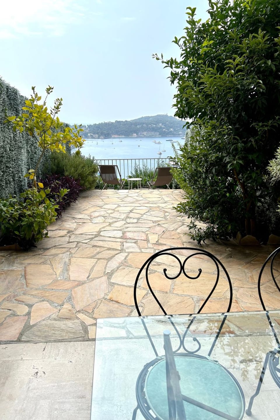 Studio mit Terrasse und Panoramablick Apartment in Villefranche-sur-Mer