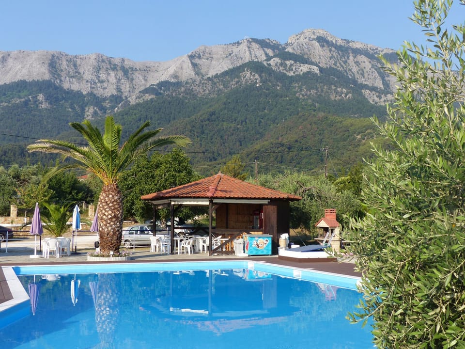 Strandnahes Ferienhaus mit privatem Garten Vacation rental in Thasos
