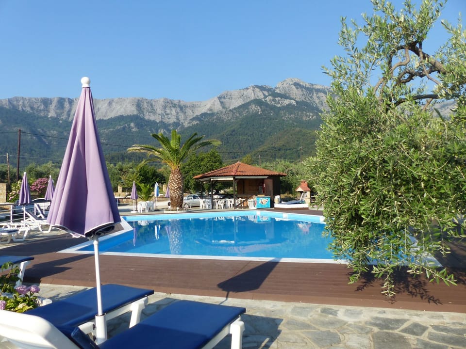 Strandnahes Ferienhaus mit privatem Garten Vacation rental in Thasos