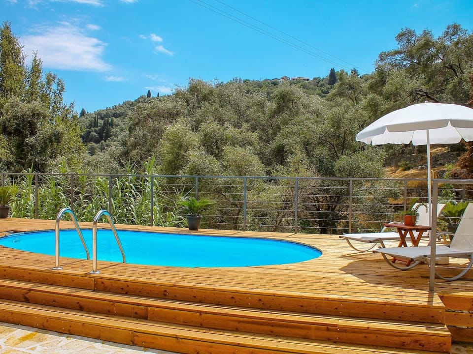 Villa Amfiliki in der Nähe der Agni-Bucht mit privatem Pool Vacation rental in Peloponnese, Western Greece and the Ionian