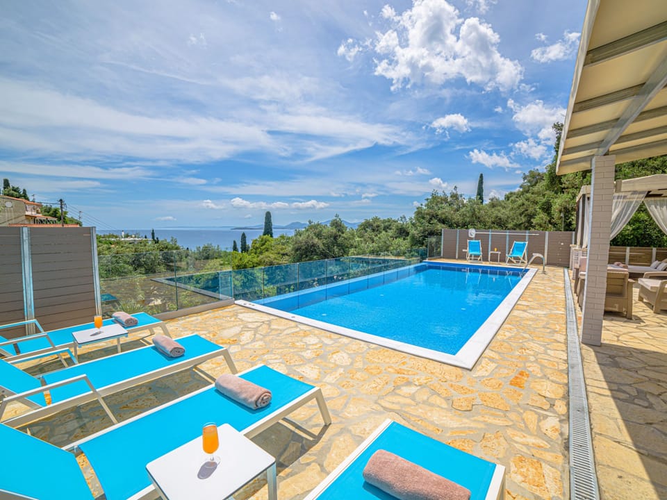 Villa Hera privater Pool Luxus Vacation rental in Corfu, Greece