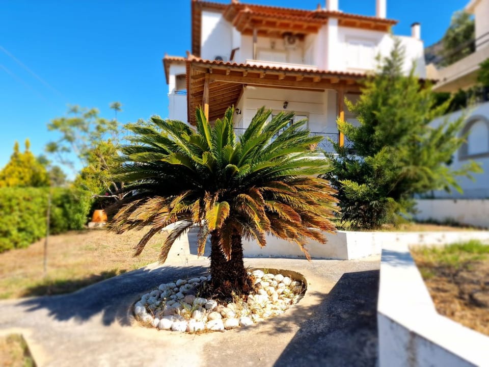 Vollständig umschlossene und großzügig angelegte dreistöckige Ferienvilla mit f Vacation rental in East Attica Regional Unit, Greece