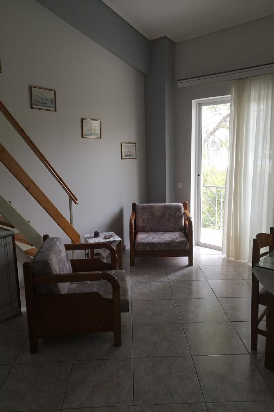 mit Blick auf das Wasser Apartment in Messenia