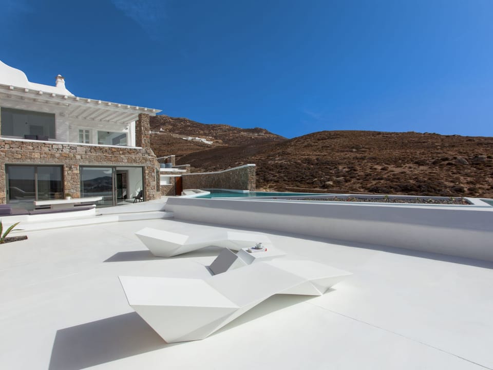 The Beach House Mykonos - privater beheizter Poo Vacation rental in Mykonos, Mikonos 846 00, Greece