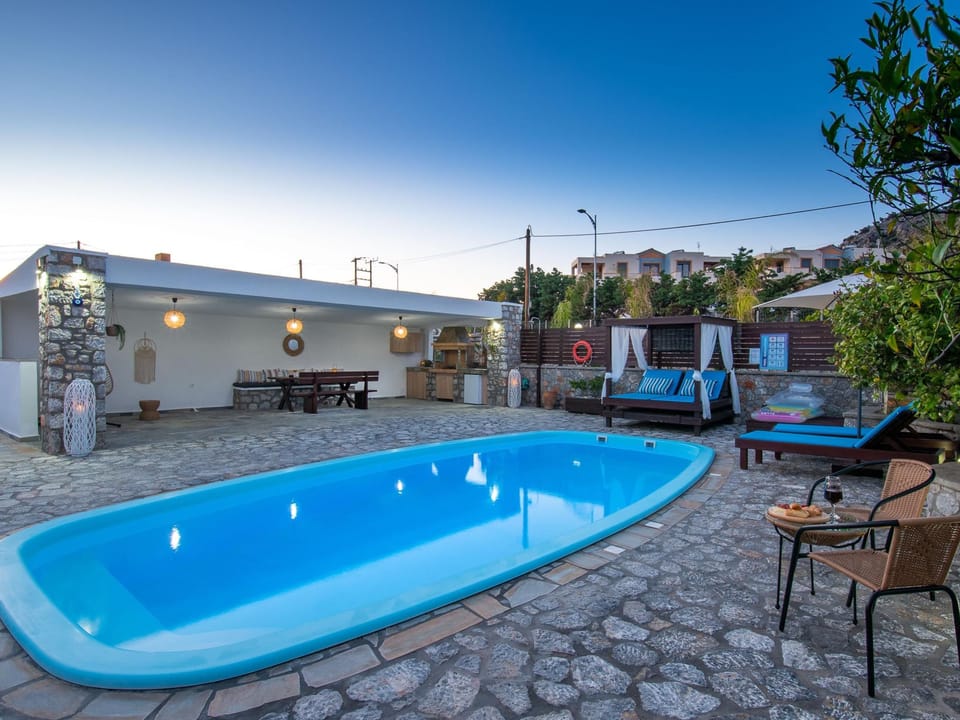 Villa Maripaul im Dorf Pefki Vacation rental in Lardos