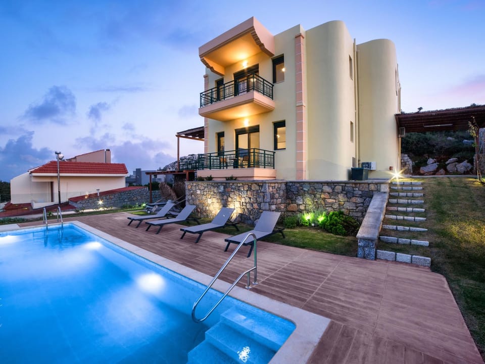 Poolvilla Siena für 10 Personen in Kallithea Vacation rental in Rhodes, Greece