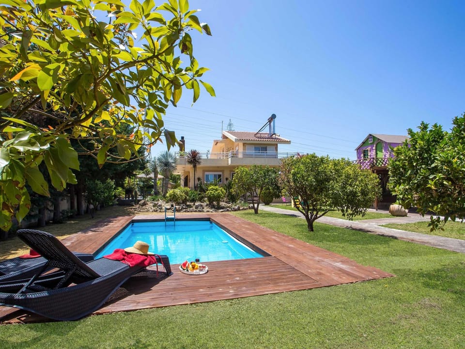 Villa "Laylande House" mit Bergblick Vacation rental in Rhodes, Greece