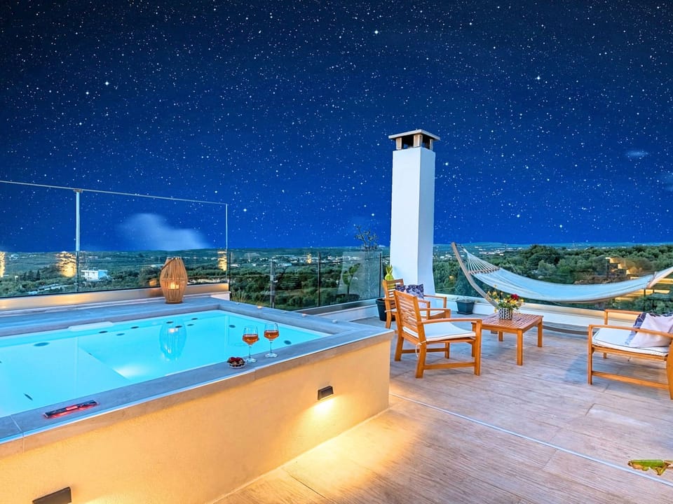 Akalli Villa Privater Pool, Whirlpool Vacation rental in Crete