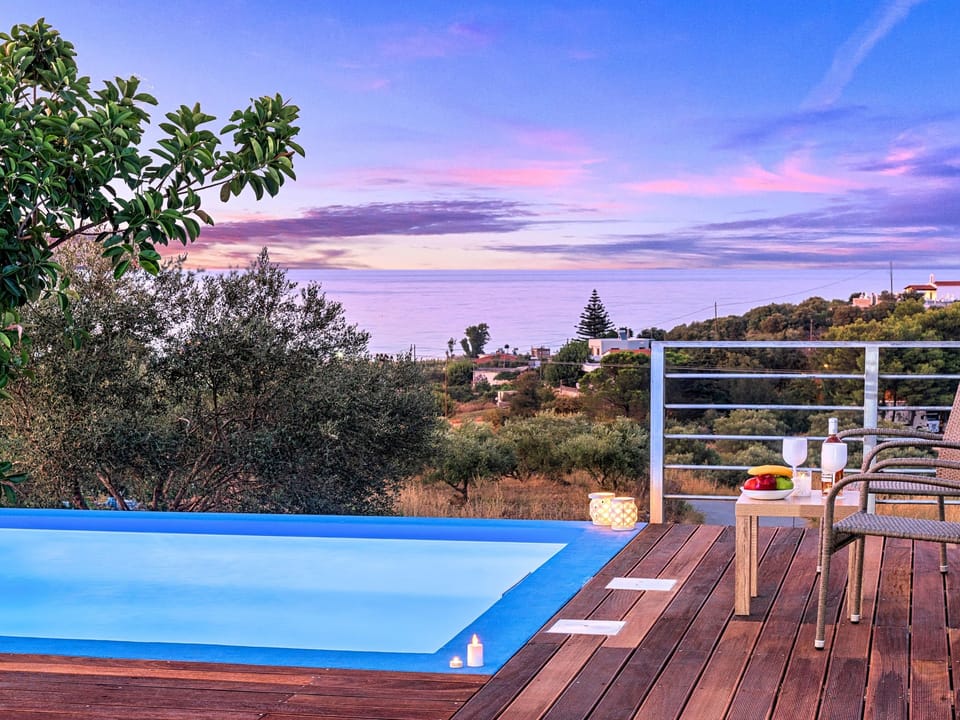 Georgioupolis Blaue Villa Privater Pool Vacation rental in Crete
