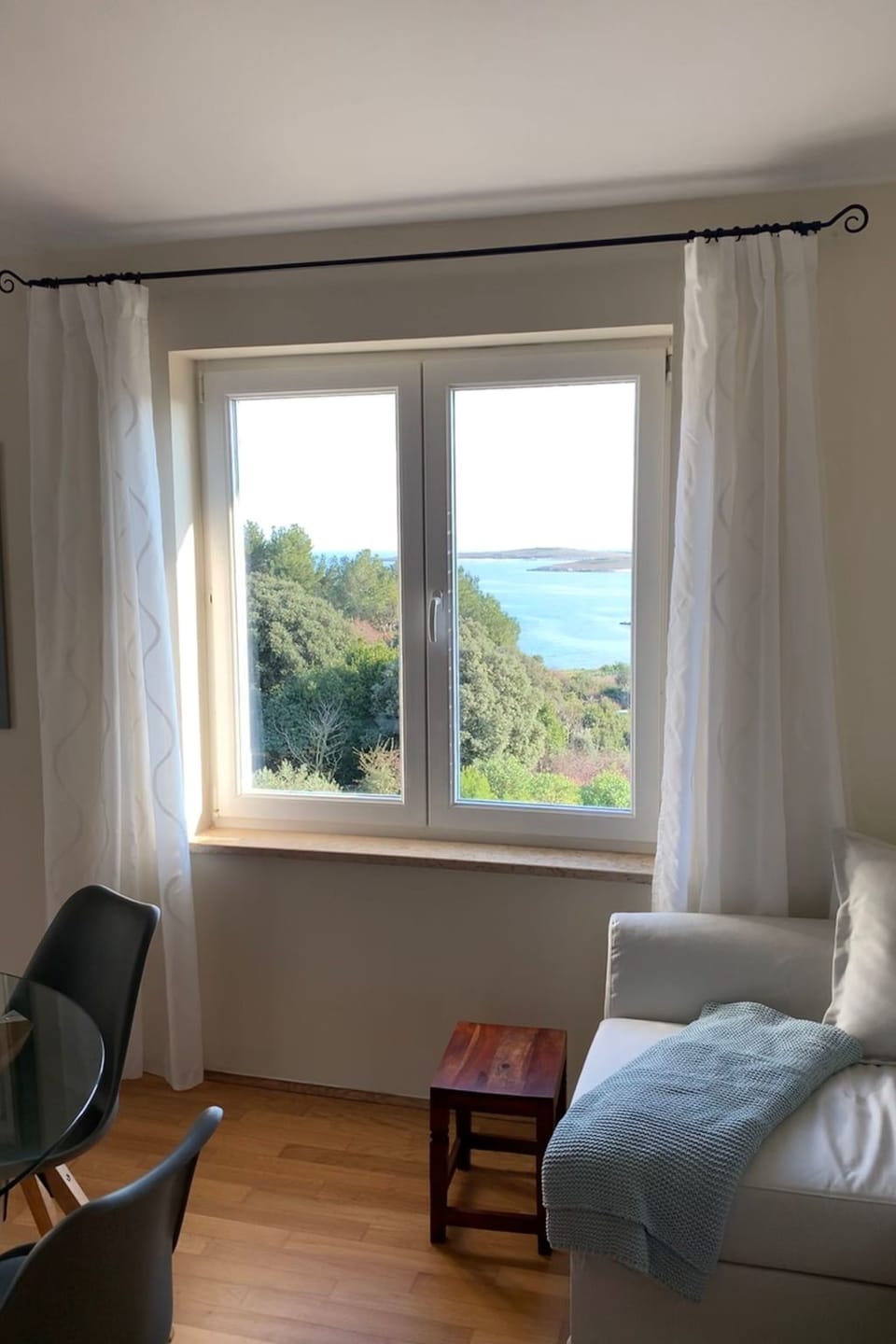 Appartement mit Blick auf das Wasser Apartment in Premantura