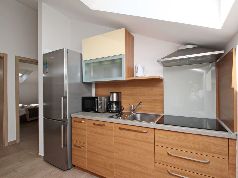 in Baška mit Terrasse Apartment in Lika-Senj County