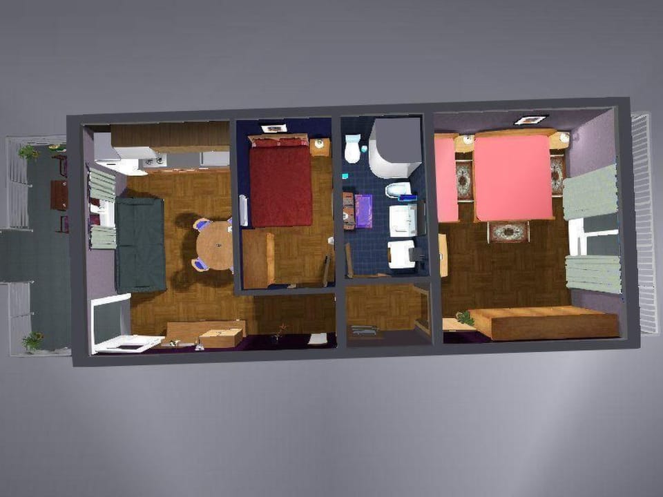 Appartement "Slavica" mit Blick auf das Wasser Apartment in Split