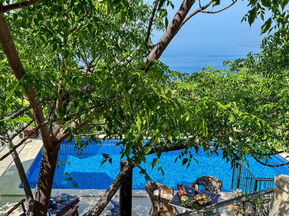 Charmantes Steinhaus mit Pool und Meerblick Vacation rental in Tučepi