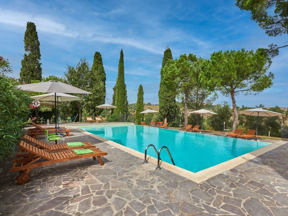 Rosa castellett' Wohnung mit Pool Apartment in Tuscany